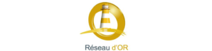 Logo réseau d'or