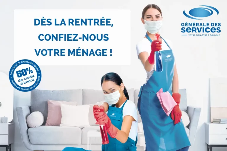 Menage-rentree générale des services