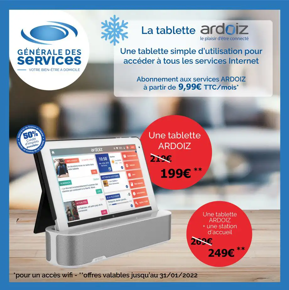 Ardoiz, la tablette pour les seniors 