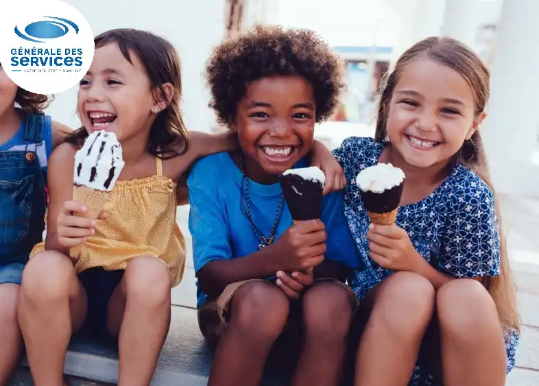 Garde d'enfants pendant l'été
