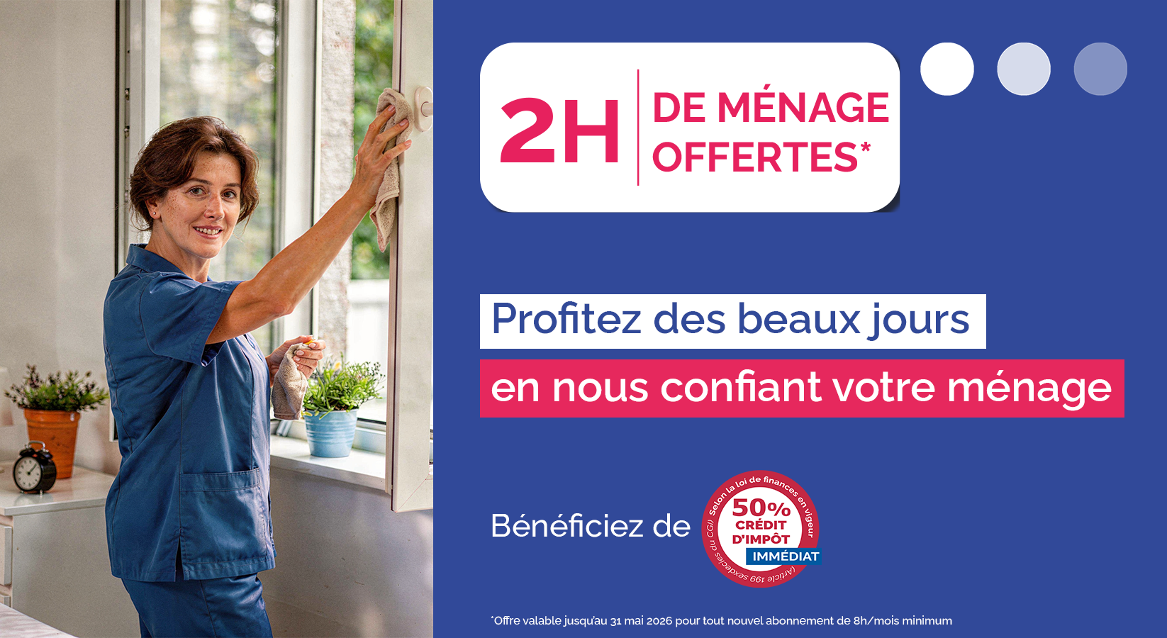 Grand ménage de Printemps 2026 OFFRE
